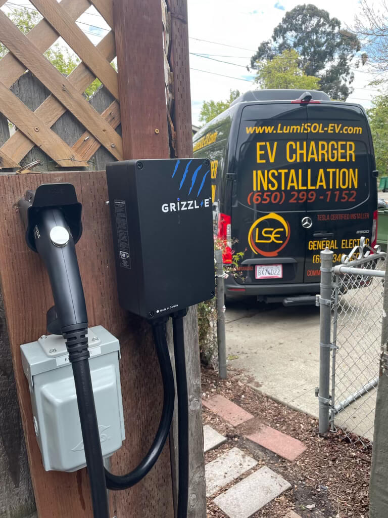 EV 2 with van
