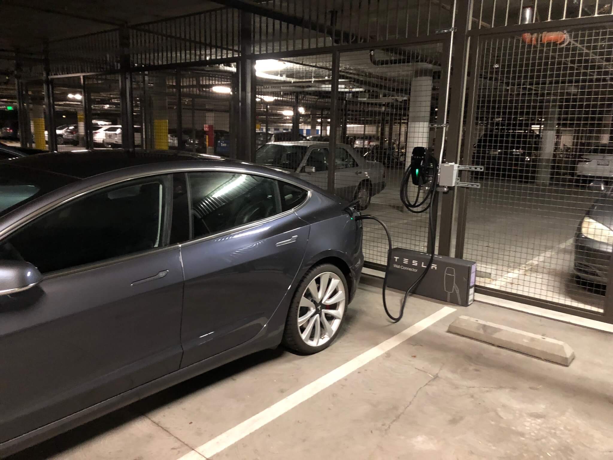 EV multifamily garage
